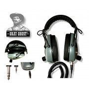 Detector Pro Grey Ghost NDT Headphones