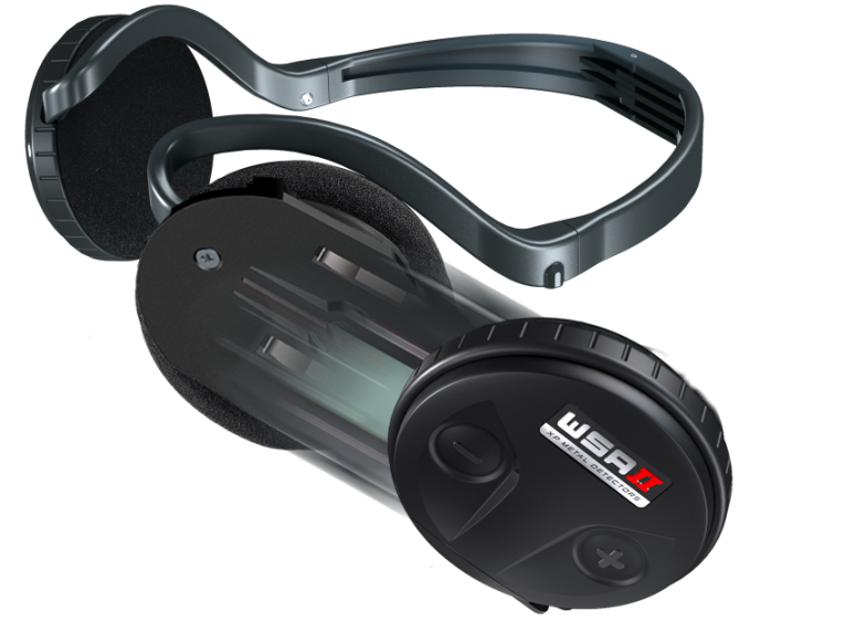Detachable control module to connect a wired headset (optional) or easily change the headband of the headset. Image
